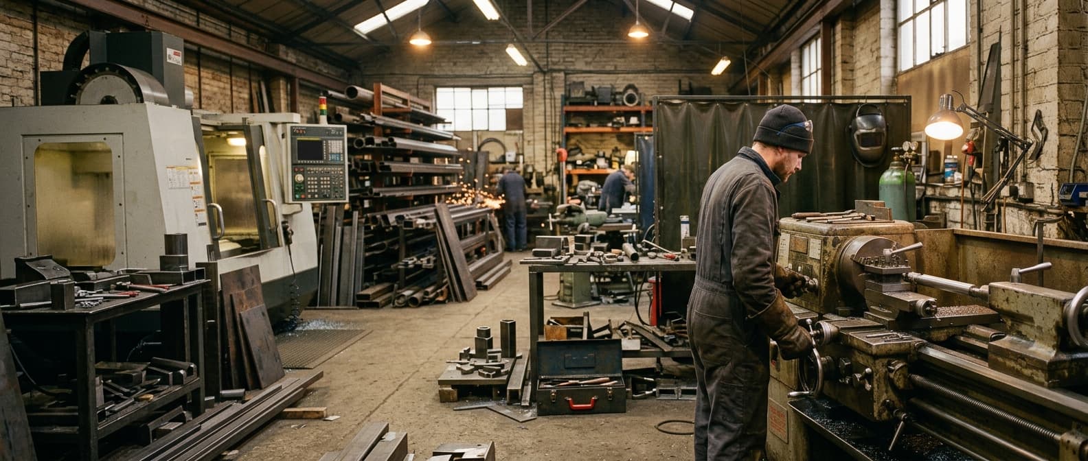 Metal Fabrication manufacturing floor