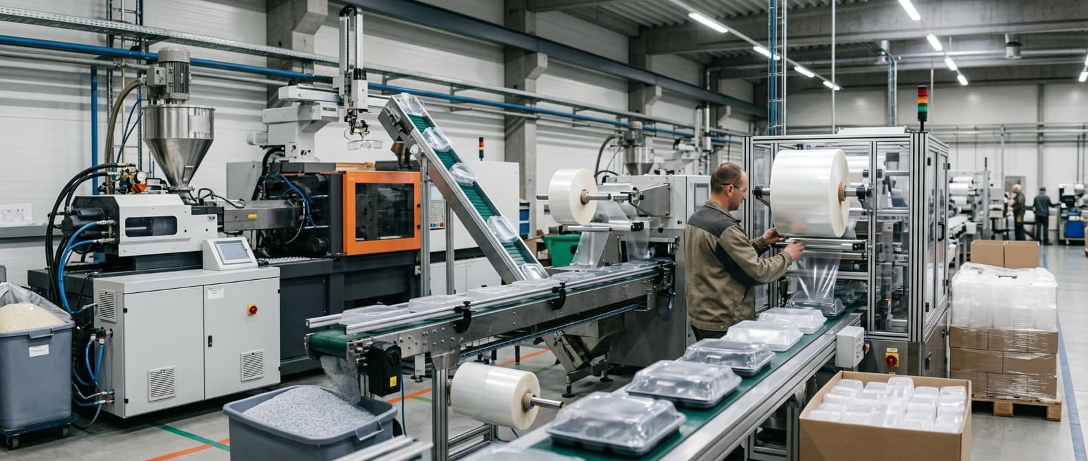Plastics & Injection Moulding manufacturing floor