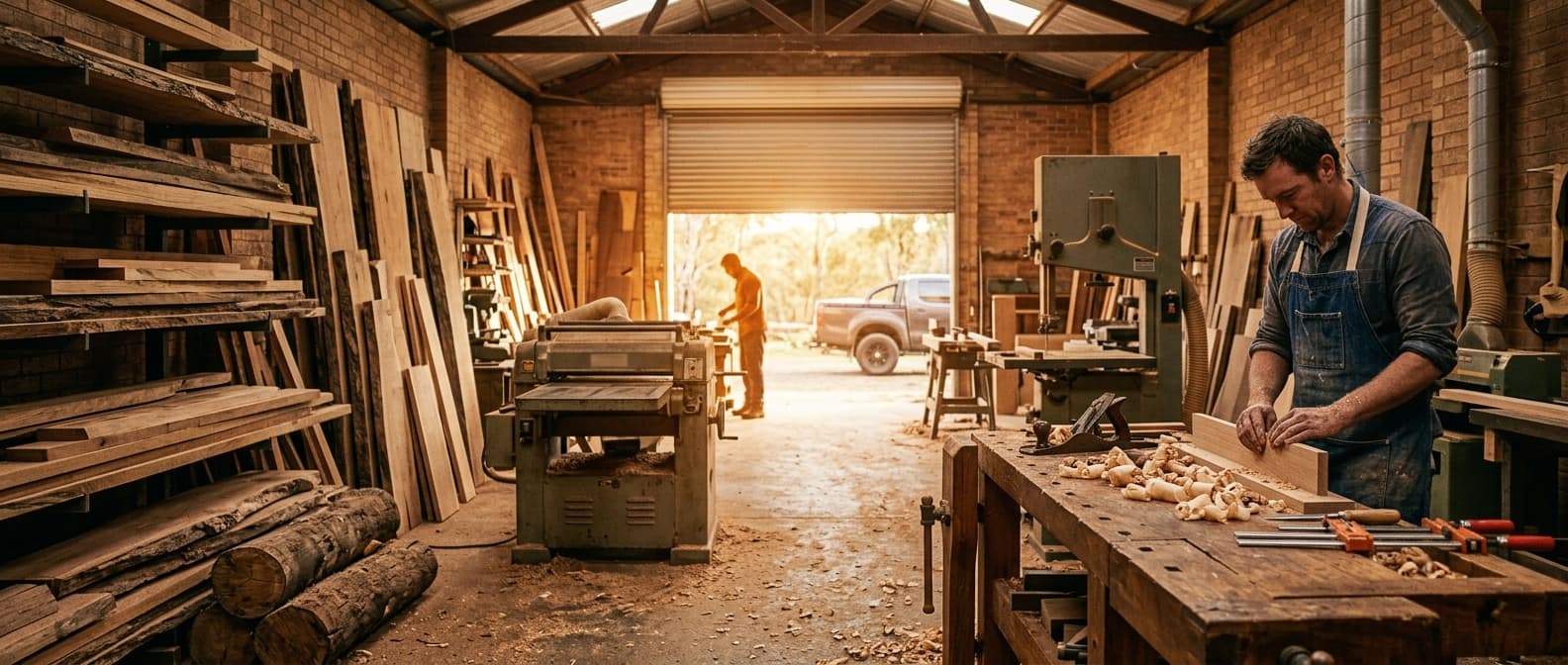 Timber & Furniture manufacturing floor